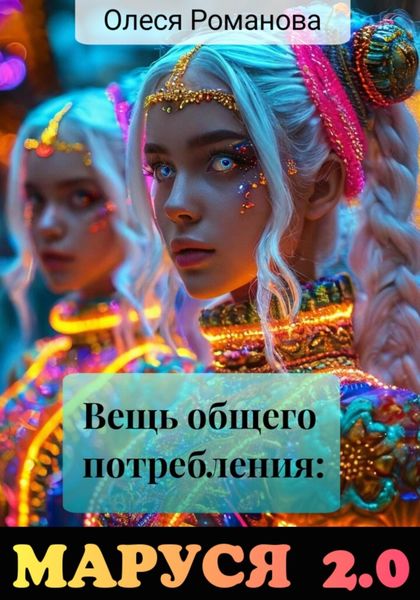 Обложка книги  «Вещь общего потребления: Маруся 2.0»