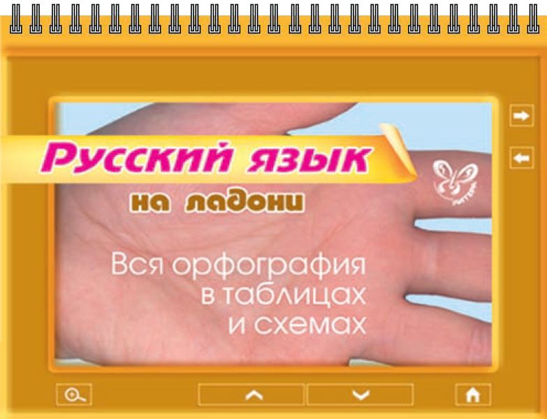 Обложка книги  «Русский язык. Вся орфография в таблицах и схемах»