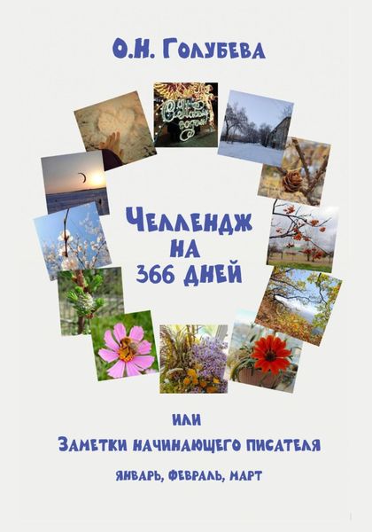 Обложка книги «ЧЕЛЛЕНДЖ НА 366 ДНЕЙ, или Заметки начинающего писателя Часть 1»