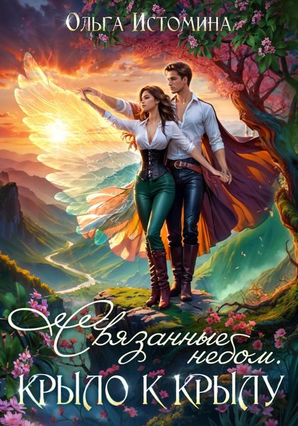 Обложка книги  «Связанные небом. Крыло к крылу»