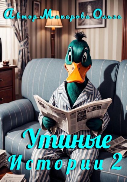 Обложка книги  «Утиные истории 2. Раскраска для детей и взрослых»