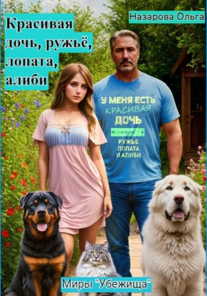 Обложка книги «Красивая дочь, ружьё, лопата, алиби»