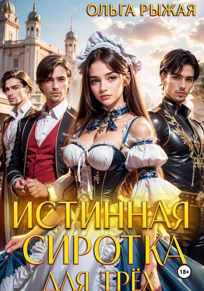 Обложка книги  «Истинная сиротка для трех»