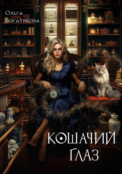 Обложка книги  «Кошачий глаз»