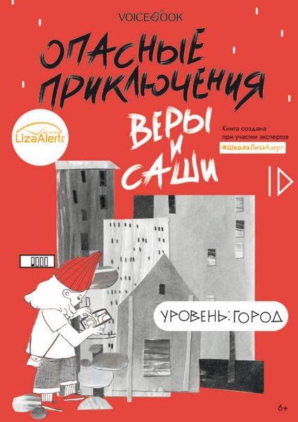 Обложка книги  «Опасные приключения Веры и Саши. Уровень: Город»