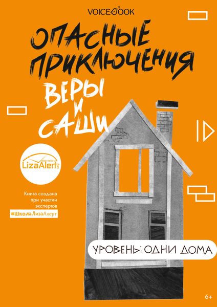 Обложка книги  «Опасные приключения Веры и Саши. Уровень: Одни дома»