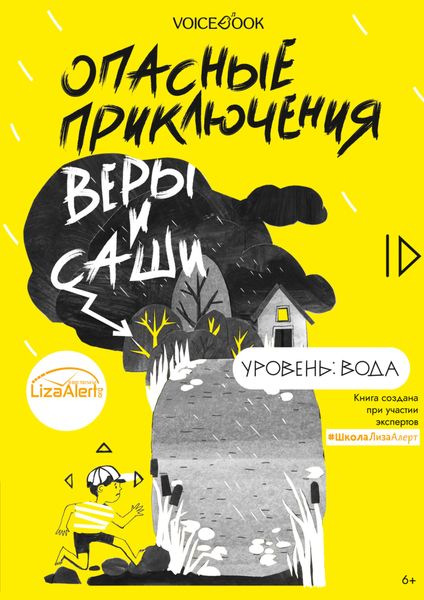 Обложка книги  «Опасные приключения Веры и Саши. Уровень: Вода»
