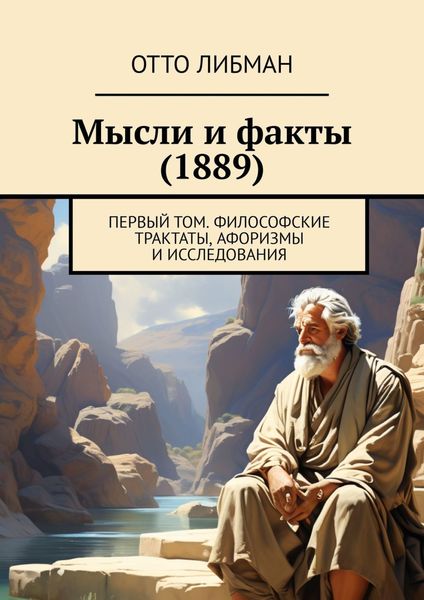 Обложка книги «Мысли и факты (1889). Первый том. Философские трактаты, афоризмы и исследования»