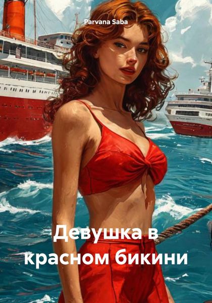 Обложка книги  «Девушка в красном бикини»