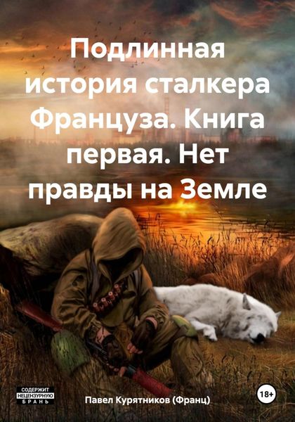 Обложка книги «Подлинная история сталкера Француза. Книга первая. Нет правды на Земле»