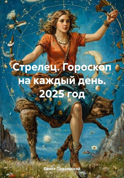 Обложка книги «Стрелец. Гороскоп на каждый день. 2025 год»