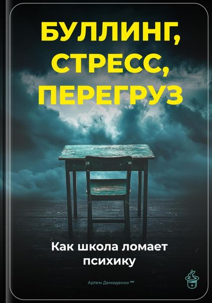 Обложка книги  «Буллинг, стресс, перегруз: Как школа ломает психику»