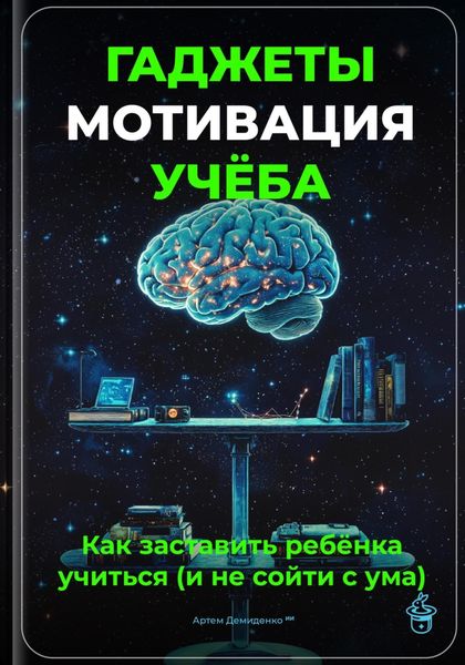 Обложка книги  «Гаджеты, мотивация, учёба: Как заставить ребёнка учиться (и не сойти с ума)»