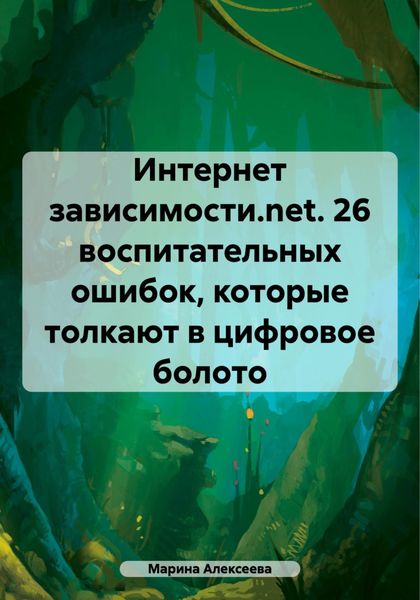 Обложка книги  «Интернет зависимости.net. 26 воспитательных ошибок, которые толкают в цифровое болото»