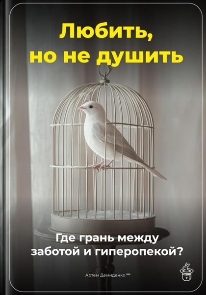 Обложка книги  «Любить, но не душить: Где грань между заботой и гиперопекой?»