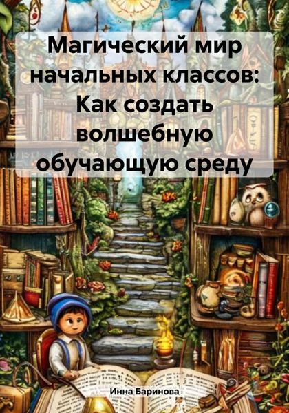 Обложка книги  «Магический мир начальных классов: Как создать волшебную обучающую среду»