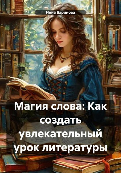 Обложка книги  «Магия слова: Как создать увлекательный урок литературы»