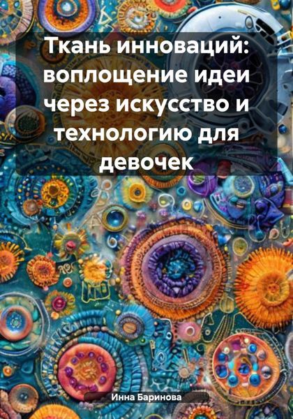 Обложка книги  «Ткань инноваций: воплощение идеи через искусство и технологию для девочек»