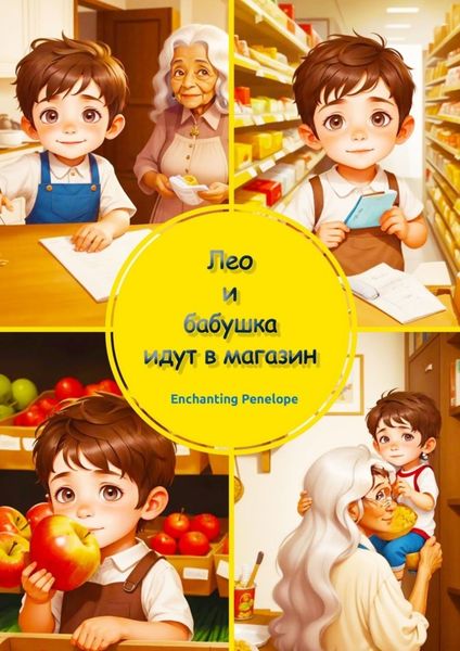Обложка книги  «Лео и бабушка идут в магазин»