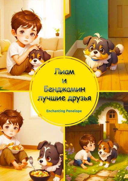Обложка книги «Лиам и Бенджамин. Лучшие друзья»