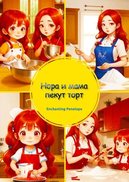 Обложка книги  «Нора и мама пекут торт»