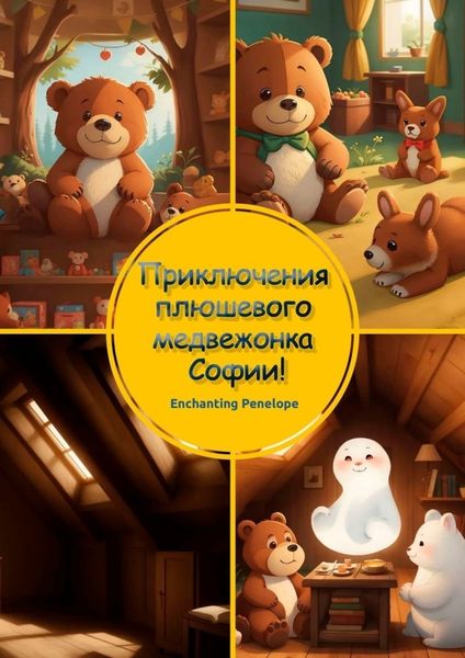Обложка книги  «Приключения плюшевого медвежонка Софии!»