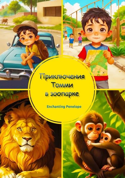Обложка книги  «Приключения Томми в зоопарке»