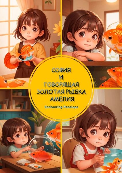 Обложка книги  «София и говорящая золотая рыбка Амелия»