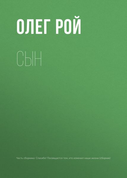 Обложка книги  «Сын»