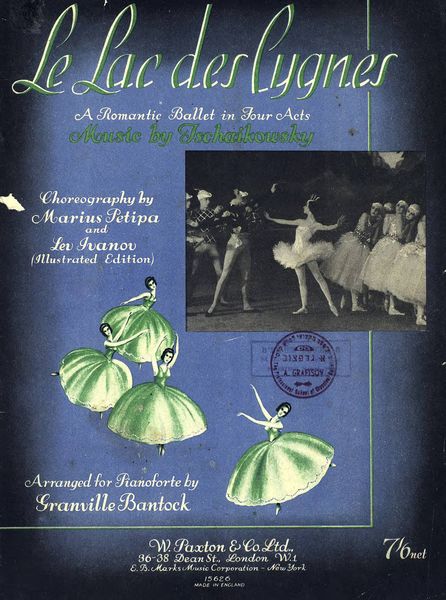 Обложка книги  «Le Lac des cygnes (the swan lake)»