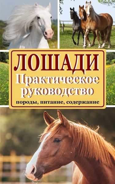 Обложка книги  «Лошади. Породы, питание, содержание. Практическое руководство»
