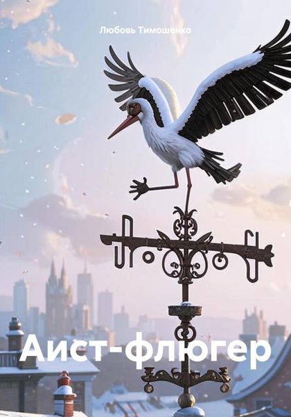 Обложка книги  «Аист-флюгер»