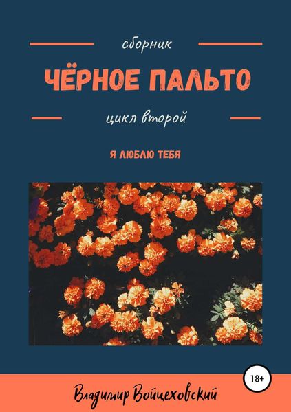 Обложка книги  «Чёрное пальто. Я люблю тебя. Сборник стихотворений. Цикл второй»