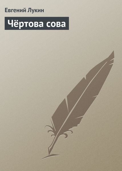 Обложка книги  «Чёртова сова»