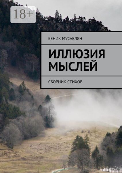 Обложка книги  «Иллюзия мыслей. Сборник стихов»