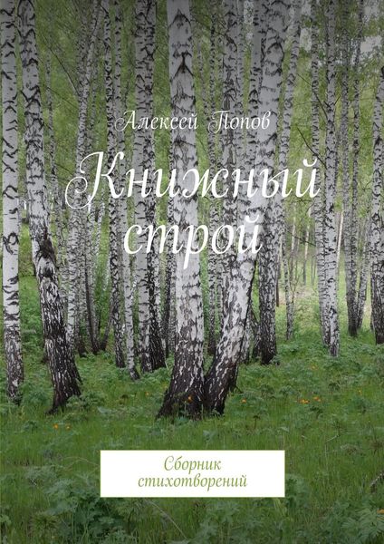 Обложка книги  «Книжный строй. Сборник стихотворений»