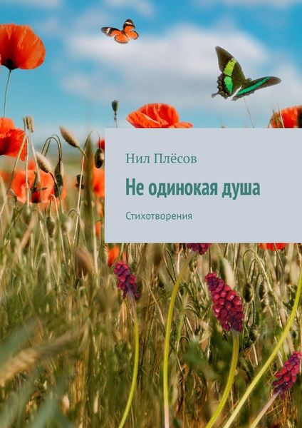 Обложка книги  «Не одинокая душа. Стихотворения»