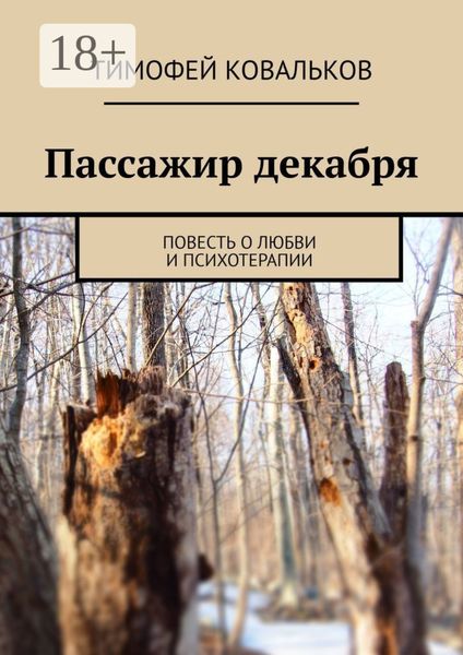 Обложка книги  «Пассажир декабря. Повесть о любви и психотерапии»