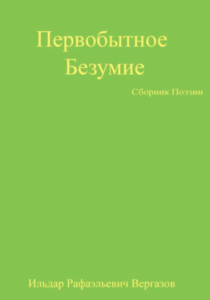 Обложка книги  «Первобытное Безумие. Сборник Поэзии»
