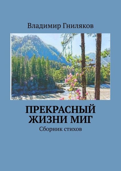 Обложка книги  «Прекрасный жизни миг. Сборник стихов»
