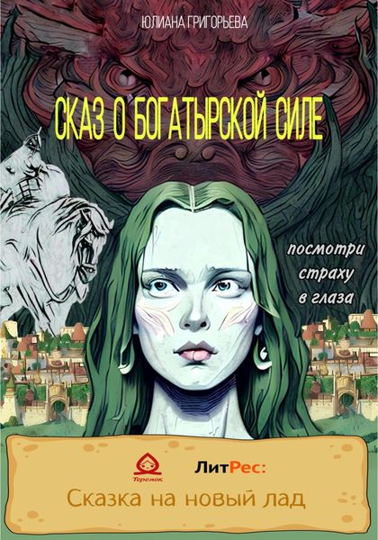 Обложка книги  «Сказ о богатырской силе»