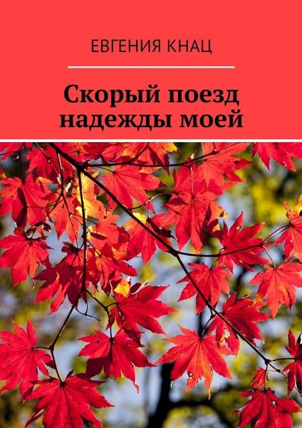 Обложка книги  «Скорый поезд надежды моей»