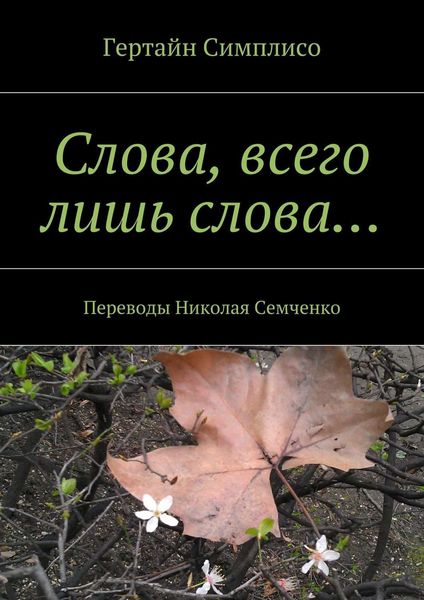 Обложка книги  «Слова, всего лишь слова…»