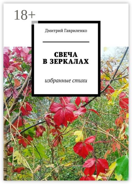 Обложка книги  «Свеча в зеркалах. Избранные стихи»
