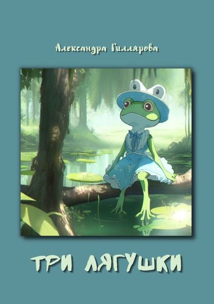 Обложка книги  «Три лягушки»