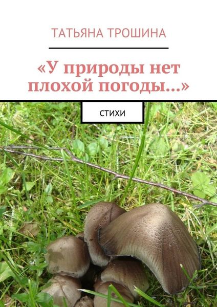 Обложка книги  ««У природы нет плохой погоды…». Стихи»