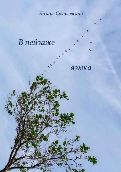 Обложка книги  «В пейзаже языка»