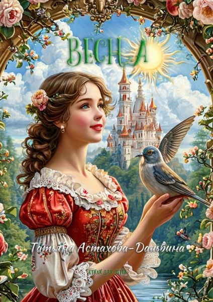 Обложка книги  «Весна. Стихи для детей»
