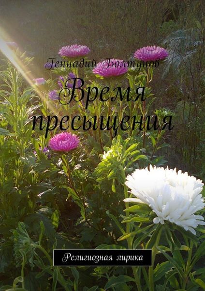 Обложка книги  «Время пресыщения. Религиозная лирика»