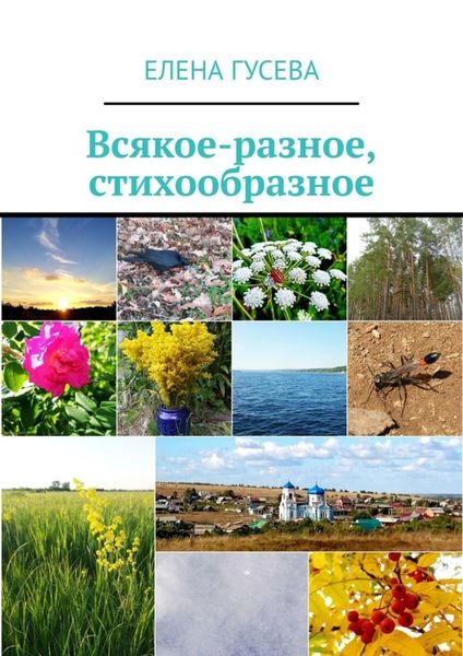 Обложка книги  «Всякое-разное, стихообразное»